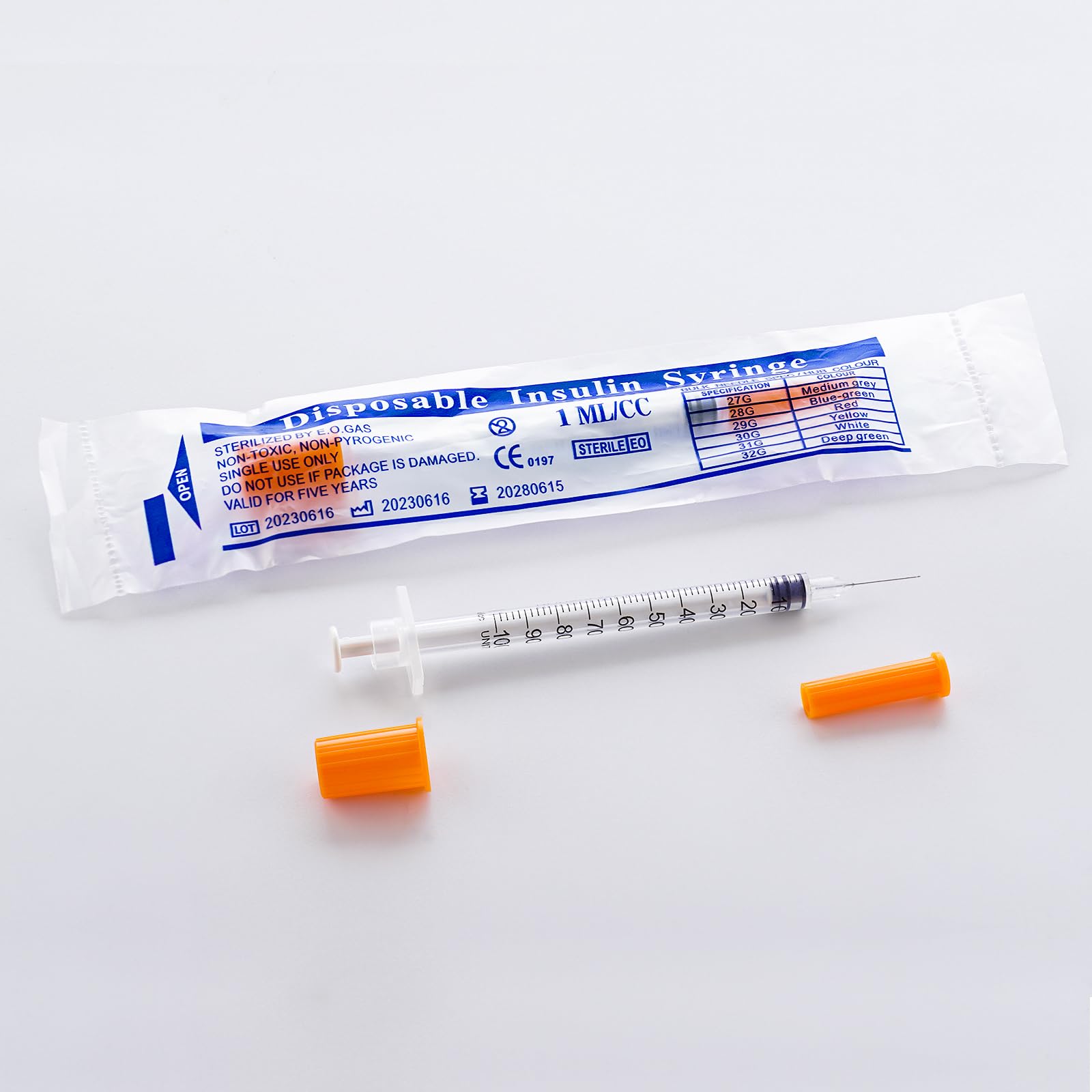 30pcs/Pack, 1ml Sterile Insuli - Baby Food Allergy Rash recension och pris
