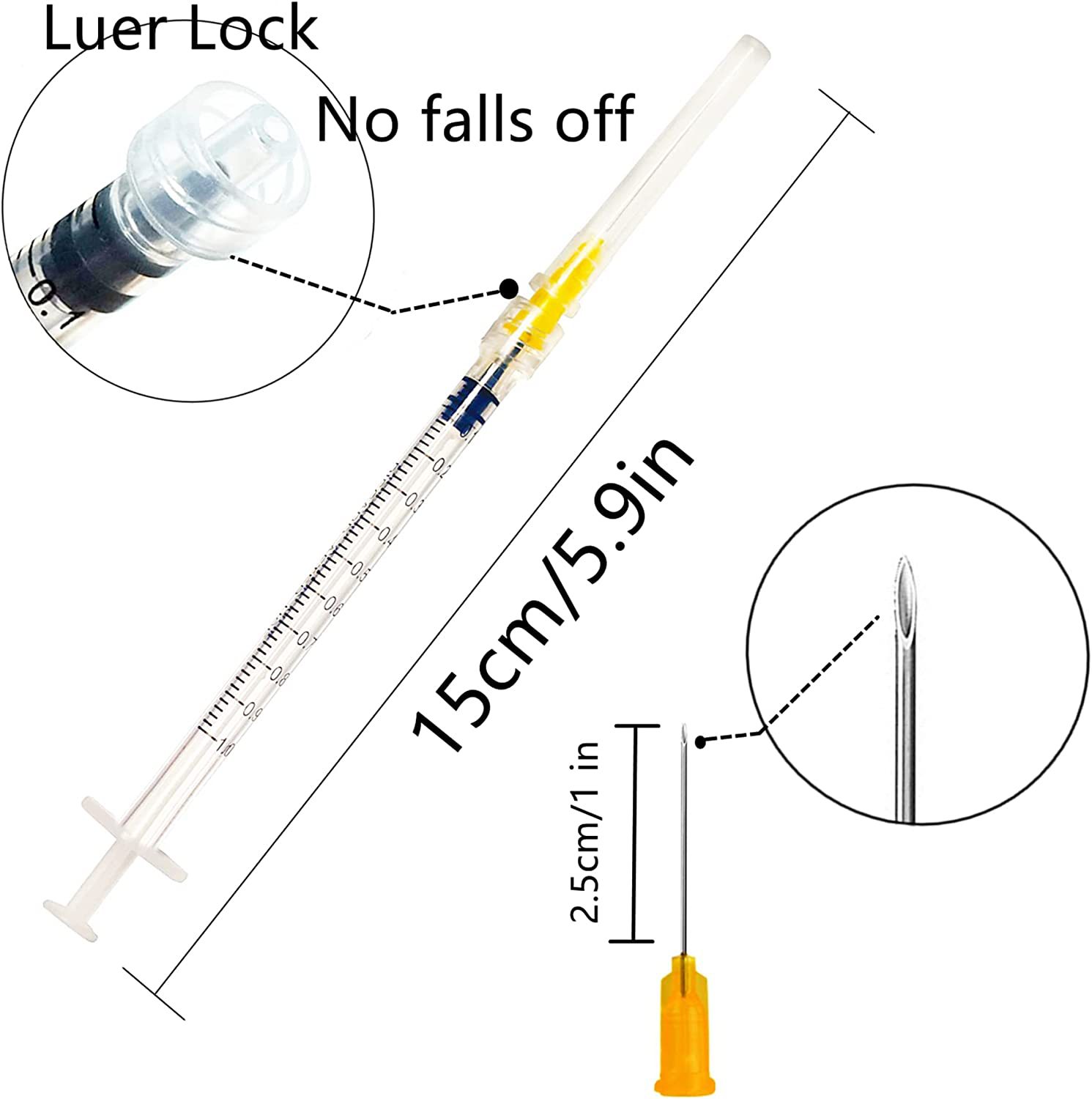 Disposable Syringe With Needle - Baby Food Allergy Rash recension och pris