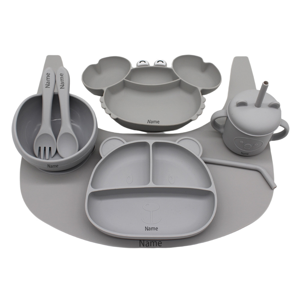 Free Name Printing Children's  - Silicone Suction Bowl recension och pris