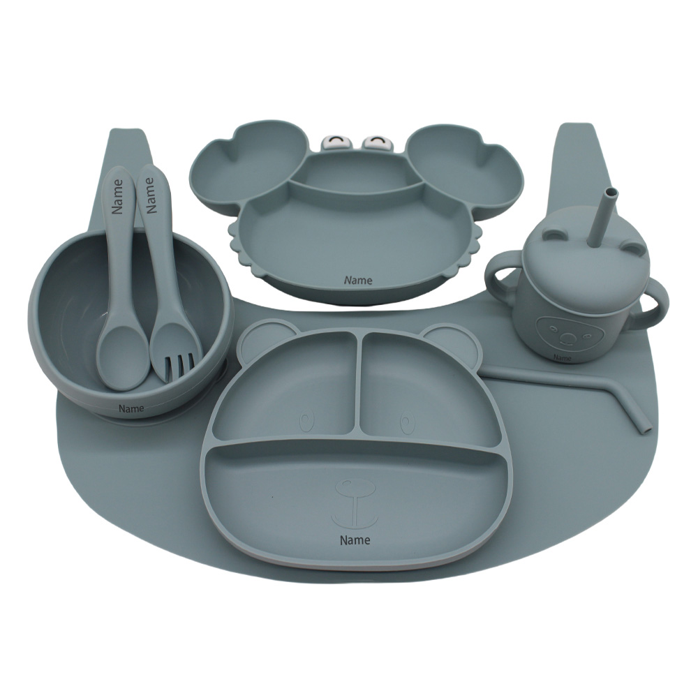 Free Name Printing Children's  - Silicone Suction Bowl recension och pris