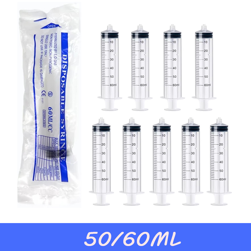 5-20Pcs 60ml Luer Lock Syringe - Baby Food Allergy Rash recension och pris