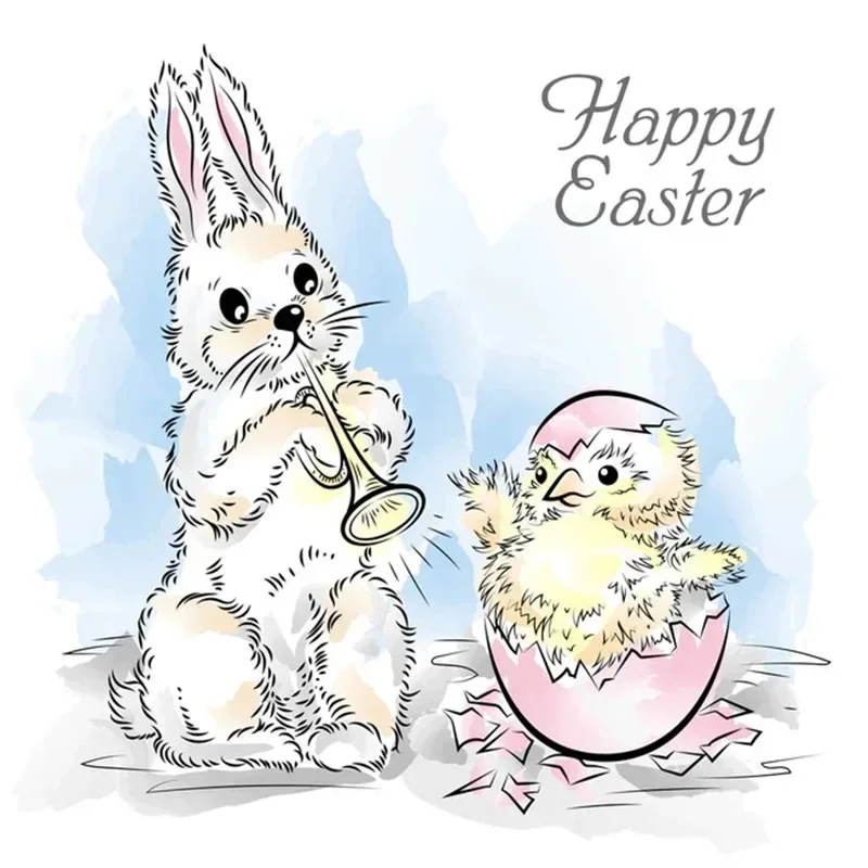 Easter Birthday Clear Stamps B - Baby Food With Chicken recension och pris