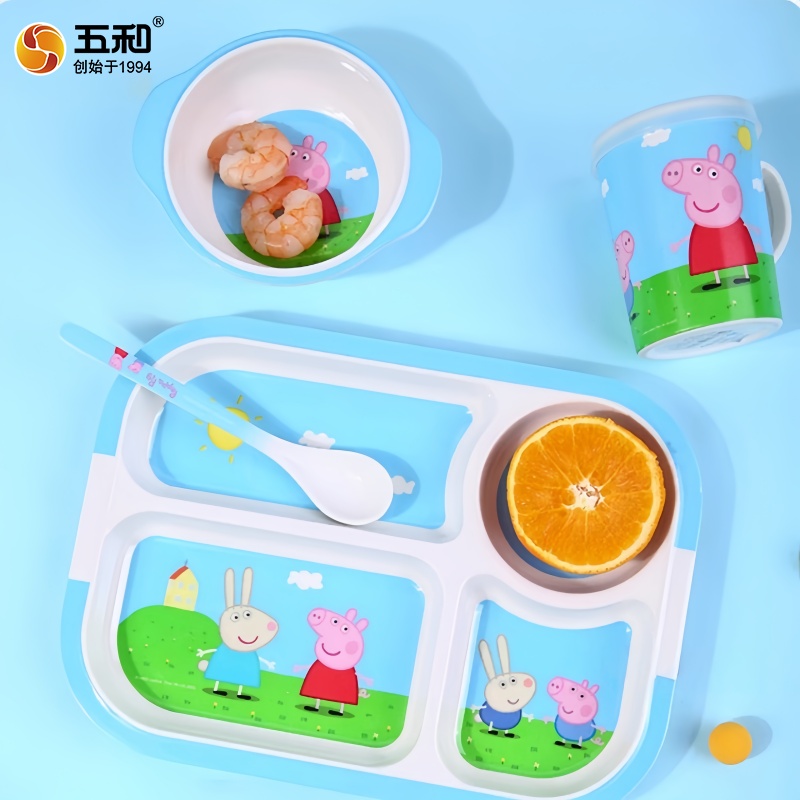 For Peppa Pig Tableware Cartoo - Baby Food Eating recension och pris