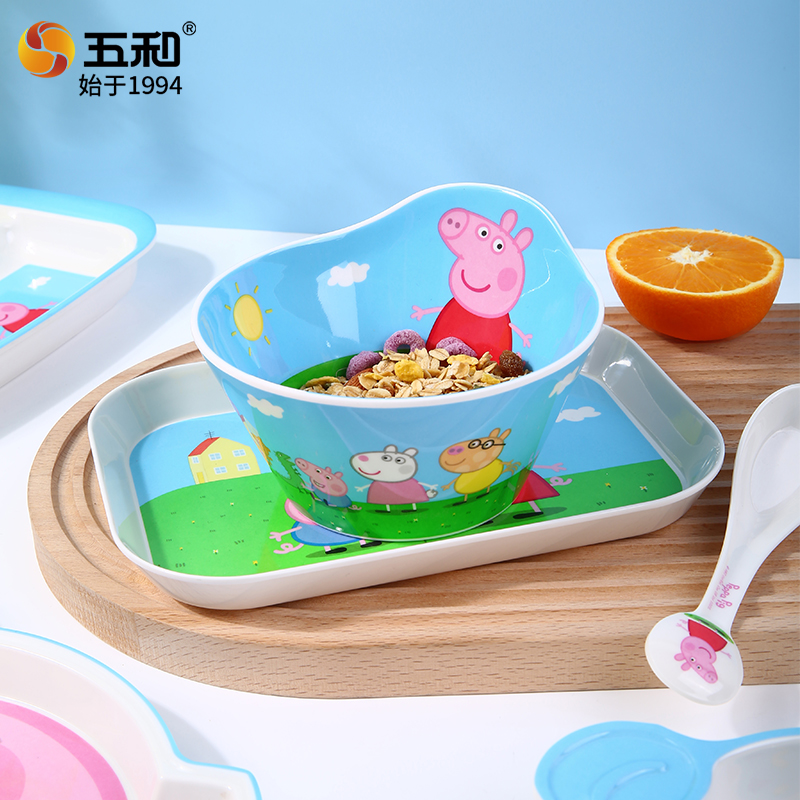 For Peppa Pig Tableware Cartoo - Baby Food Eating recension och pris
