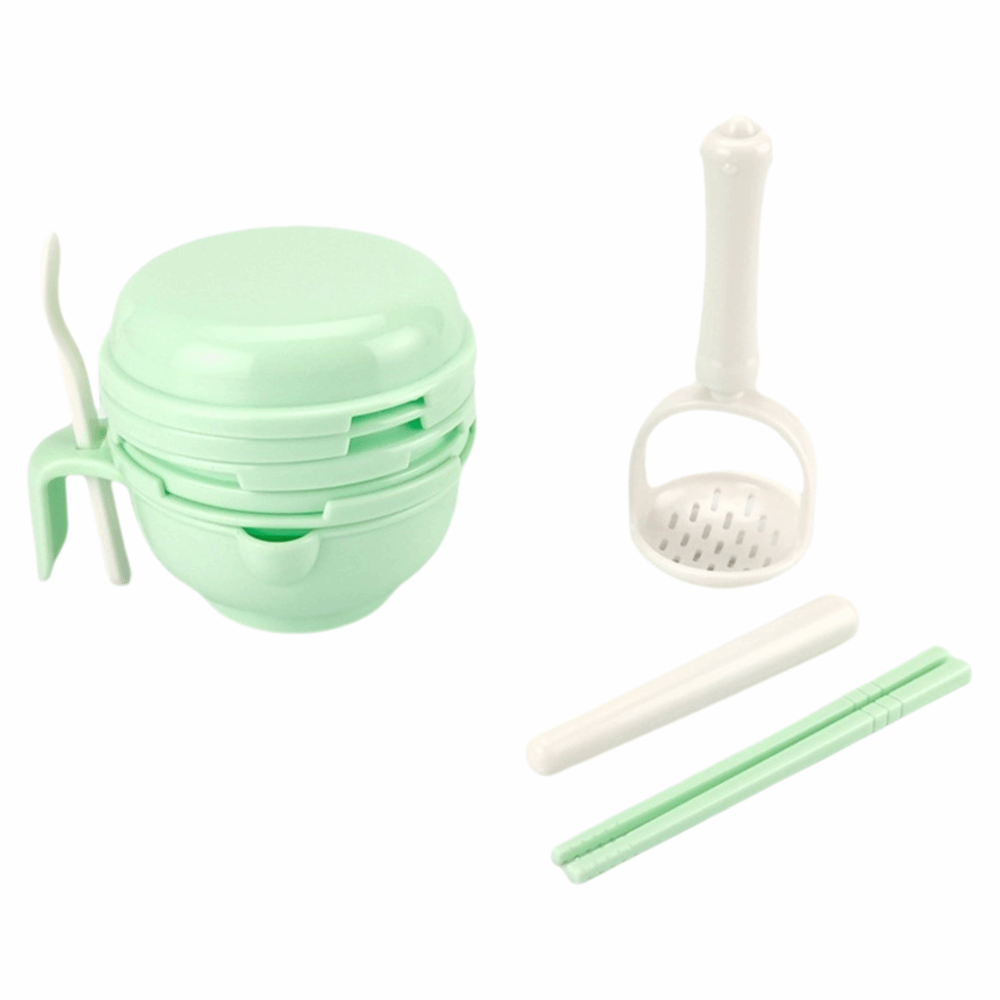 Solid color Baby Food Grinding - Baby Food Grater recension och pris