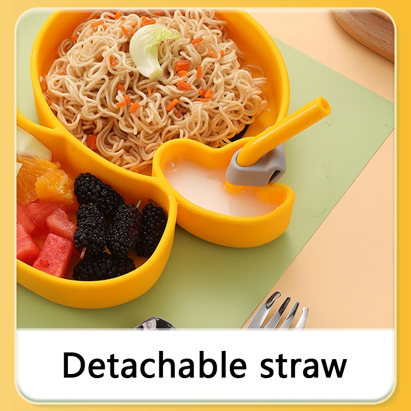 BPA-Free Silicone Baby Plate w - Silicone Suction Bowl recension och pris