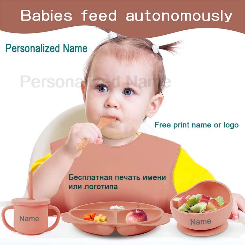 Feeding Set Silicone For Baby  - Silicone Suction Bowl recension och pris